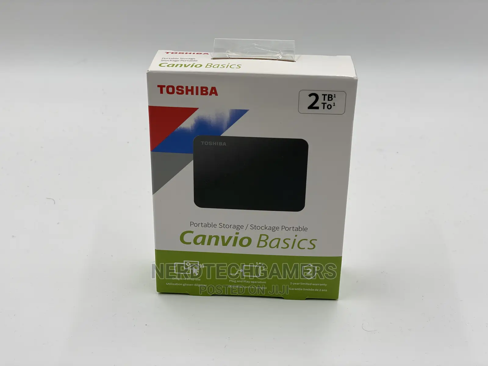 Toshiba Canvio Basics 2TB Portable External Hard Drive