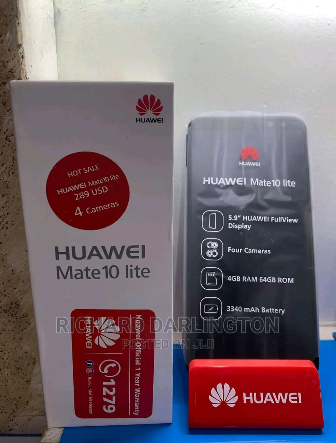 New Huawei Mate 10 Lite 64 GB Black
