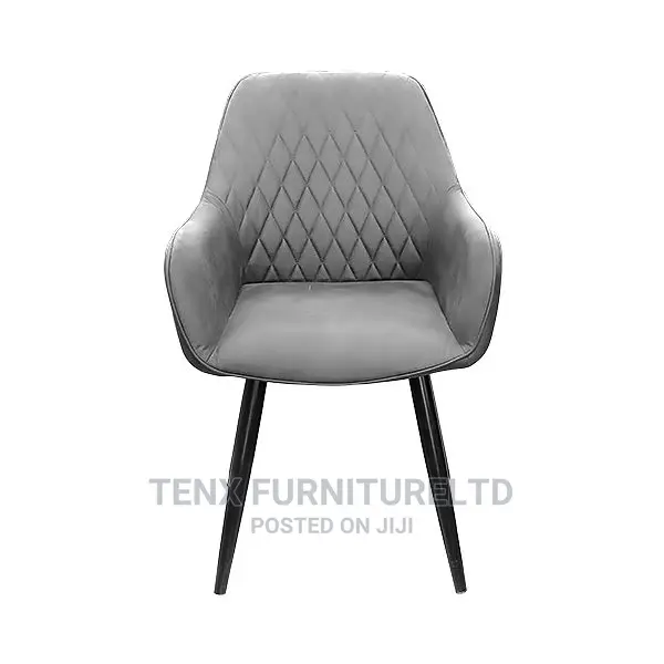 Dining Chair With Round Armrest