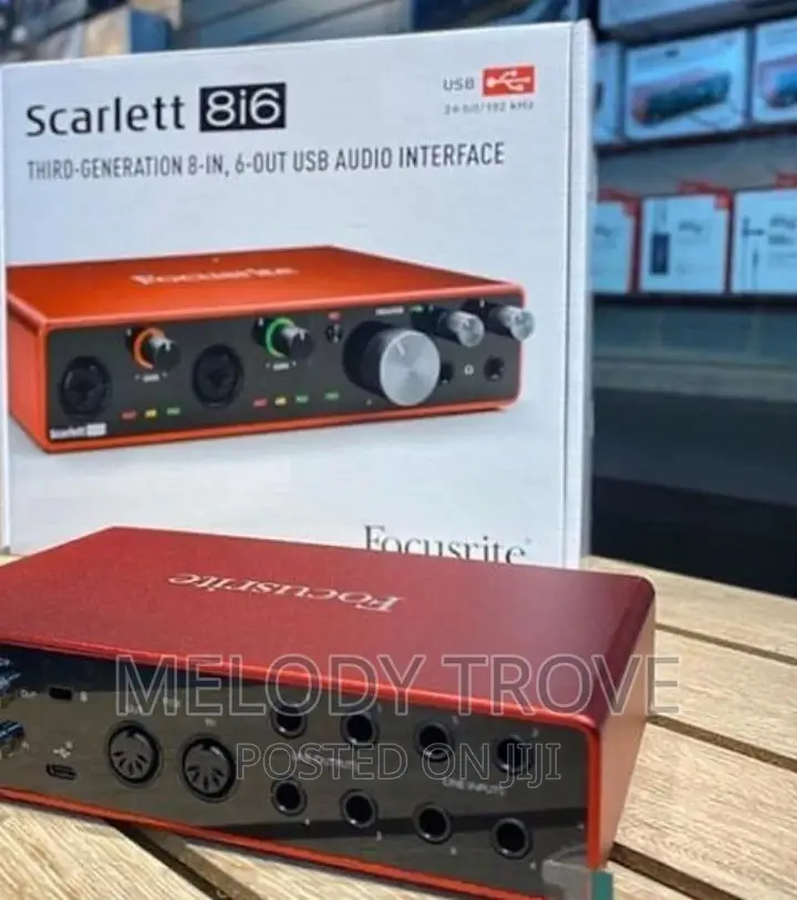 Focusrite Scarlett 8i6 3rd Gen USB Audio Interface