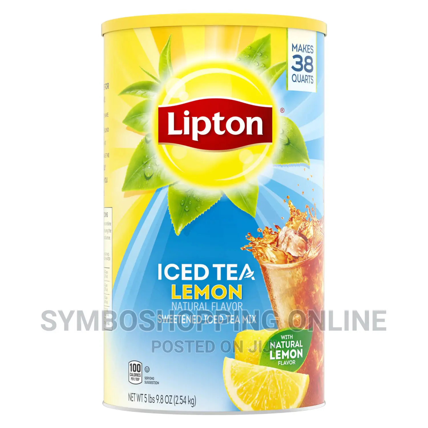 Lipton Sweetened Iced Tea Mix, Lemon
