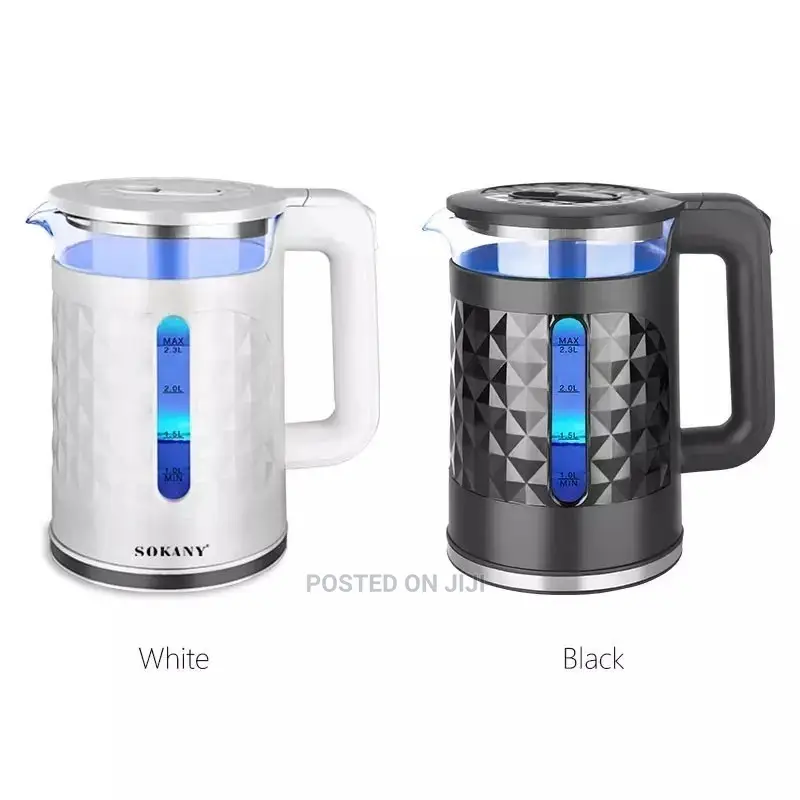 High Quality Sokany Color Boiling 2.3L Black Kettle