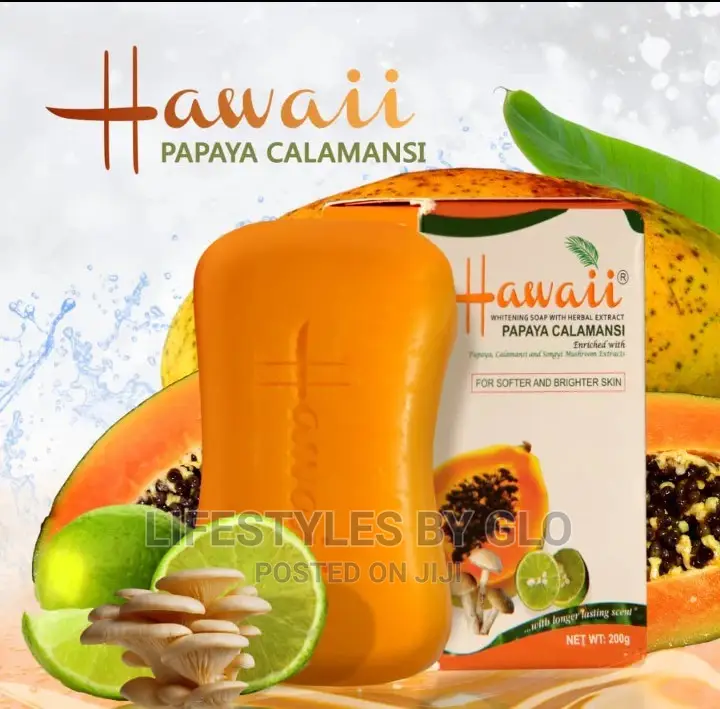 Hawaii Papaya Calamansi Soap (200g)