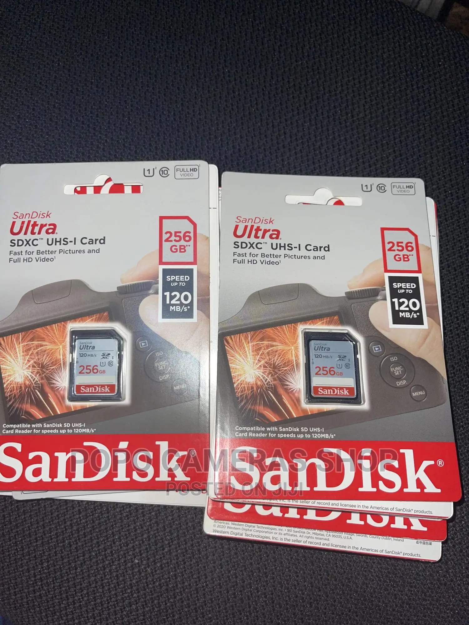 256GB SD Card For Cameras
