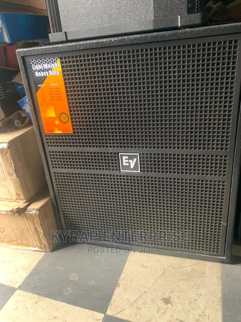 Ev Single Bass Speaker