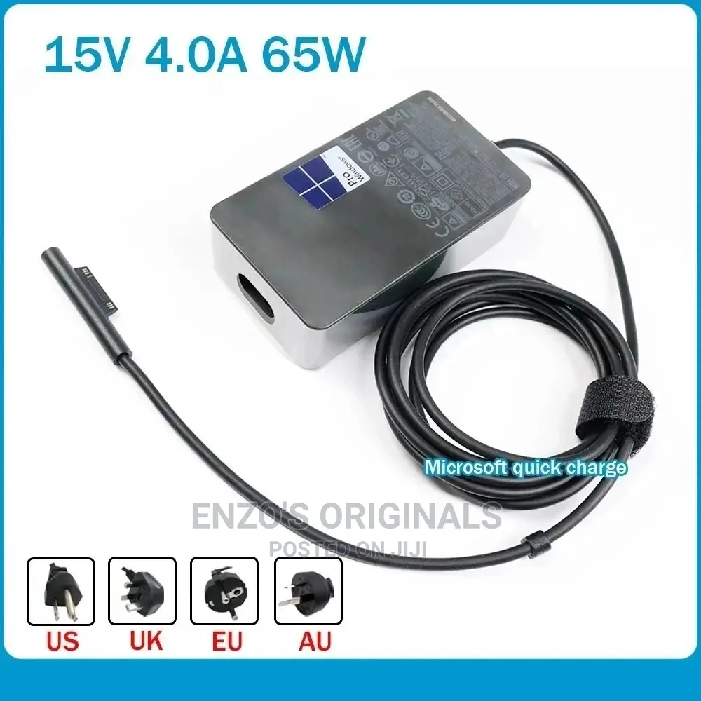 Microsoft Surface Book Charger 65watt Surface Pro X