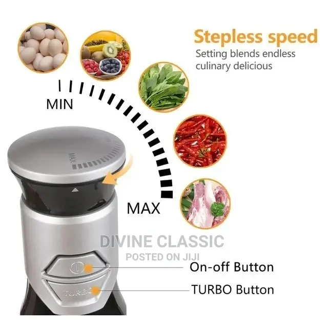 6 Speed Settings Handblender/Mixer(600w)