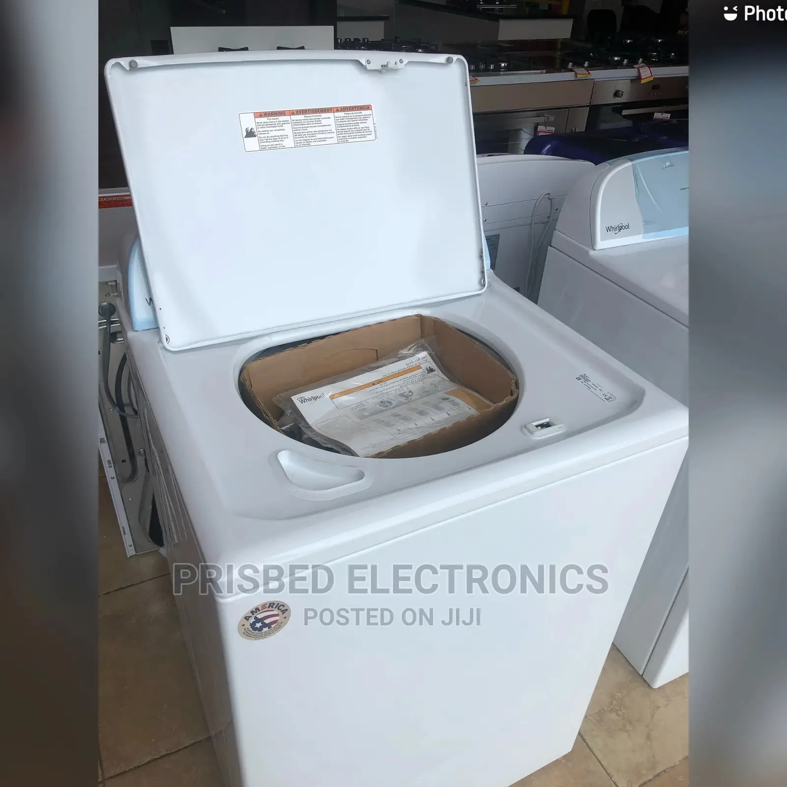 Whirlpool Powerful USA Washing Machine 15kg