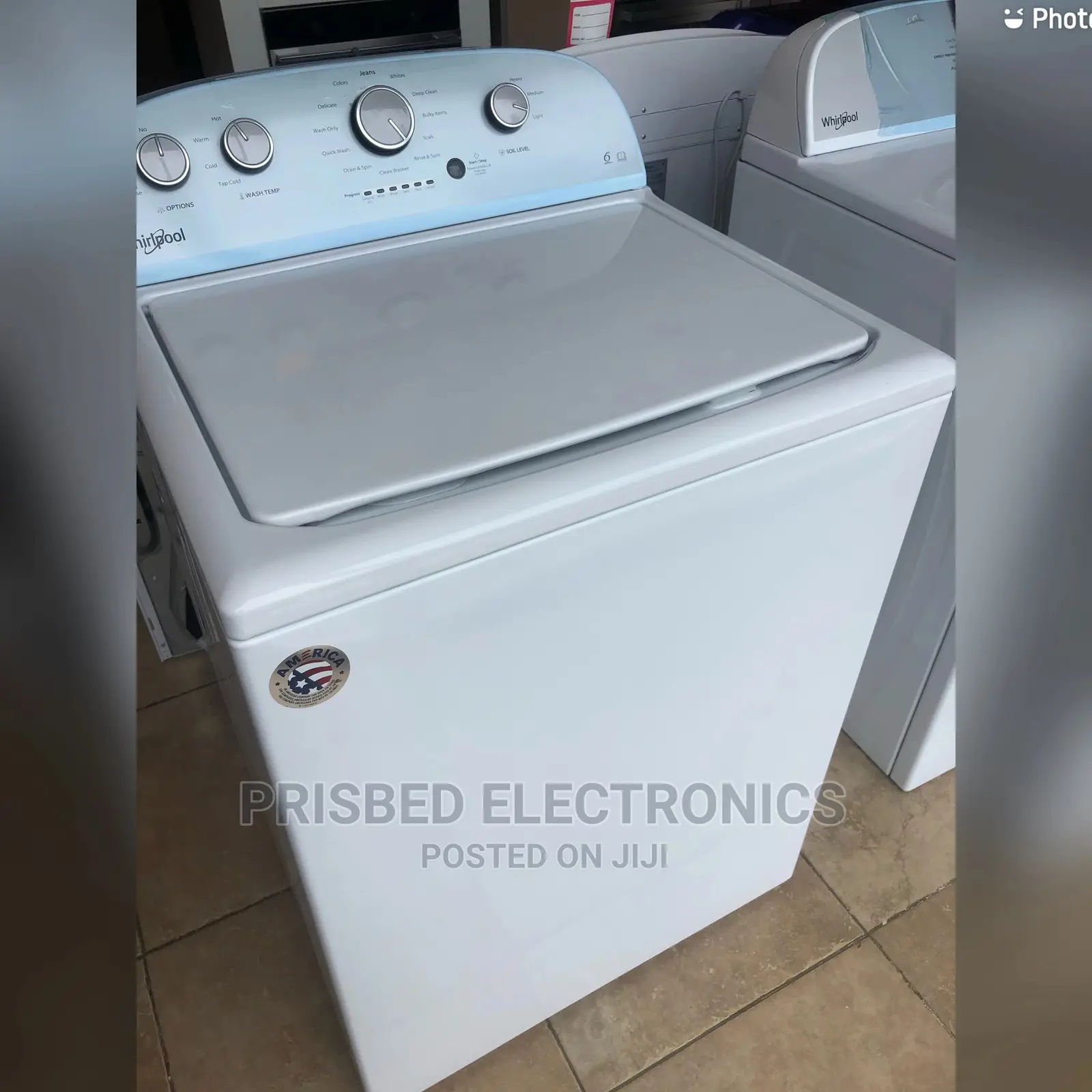 Whirlpool Powerful USA Washing Machine 15kg