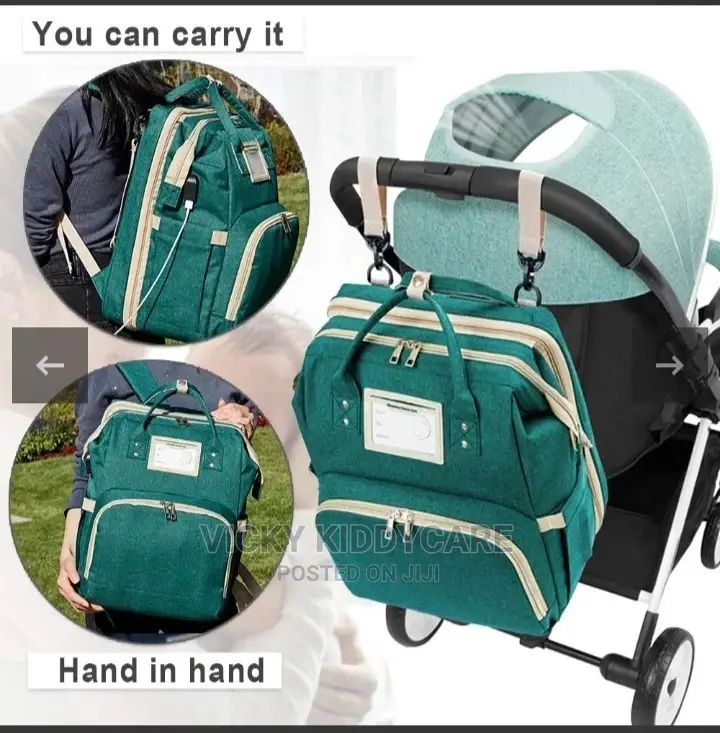 3in 1 Travel Bassinet Foldable Bed Bag