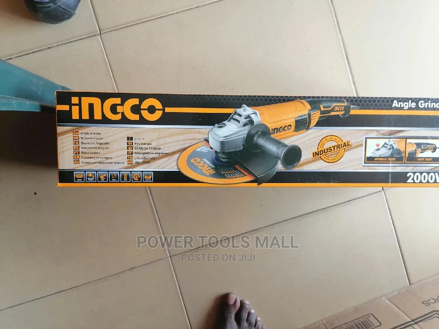AG200018 (Angle Grinder 2000W 7")