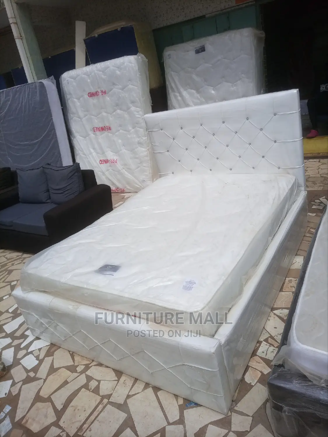 Executive Double Bed With Mattress . Free Delivery.