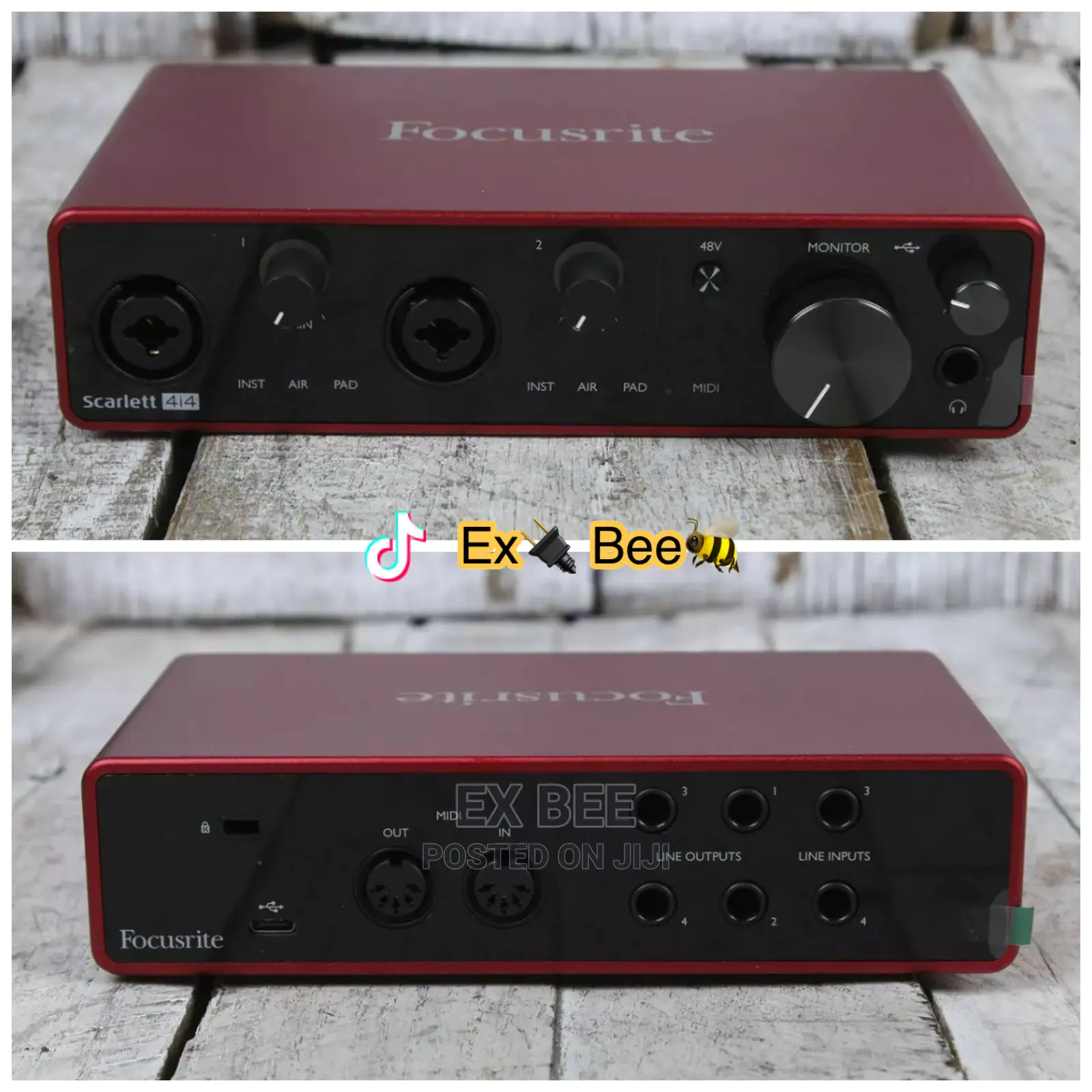 Focusrite Scarlett 4i4 (3rd Gen) USB Studio Soundcard