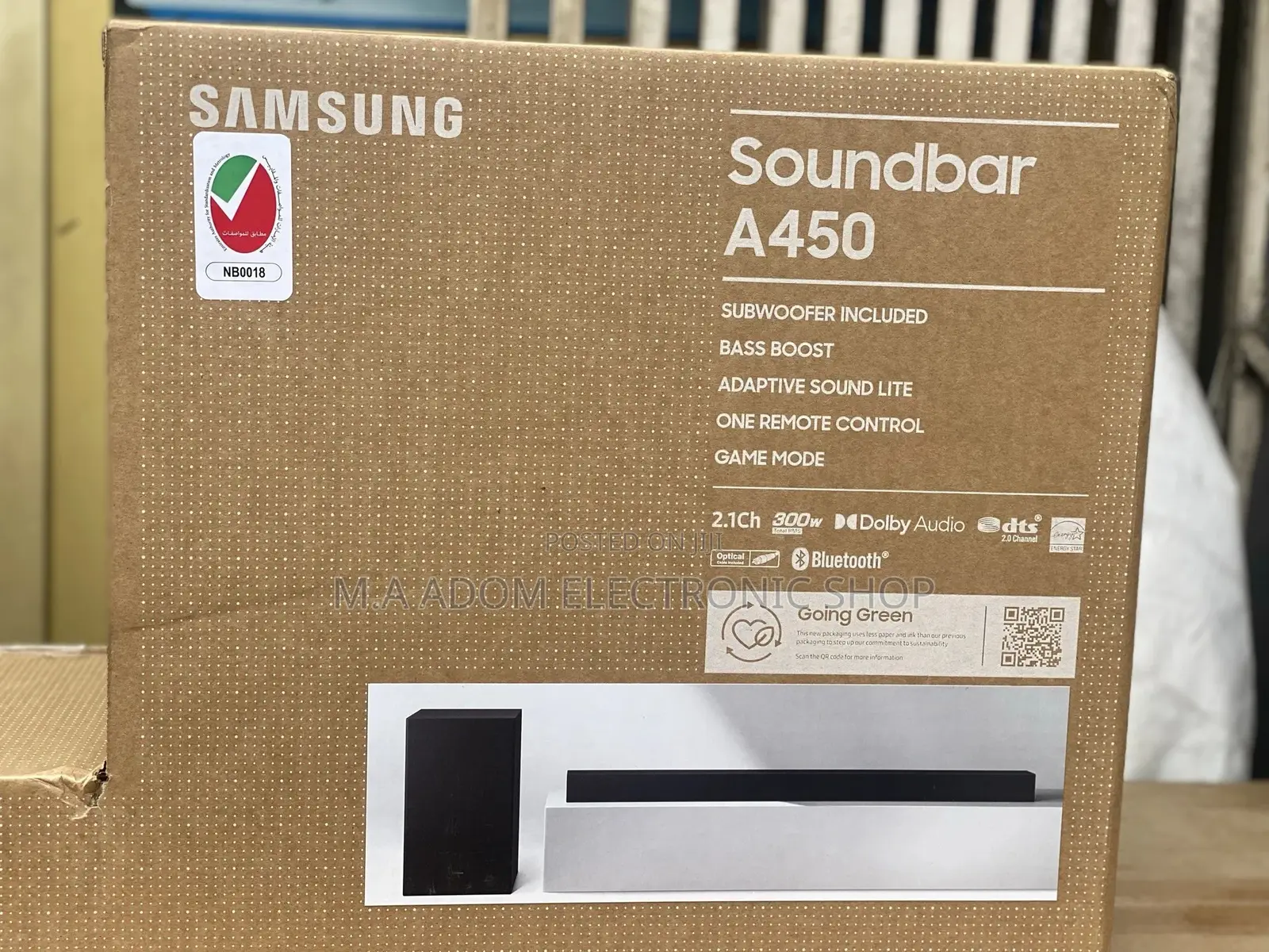 Dolby Audio 2021 Samsung 300watts 2.1ch Wireless Sound Bar