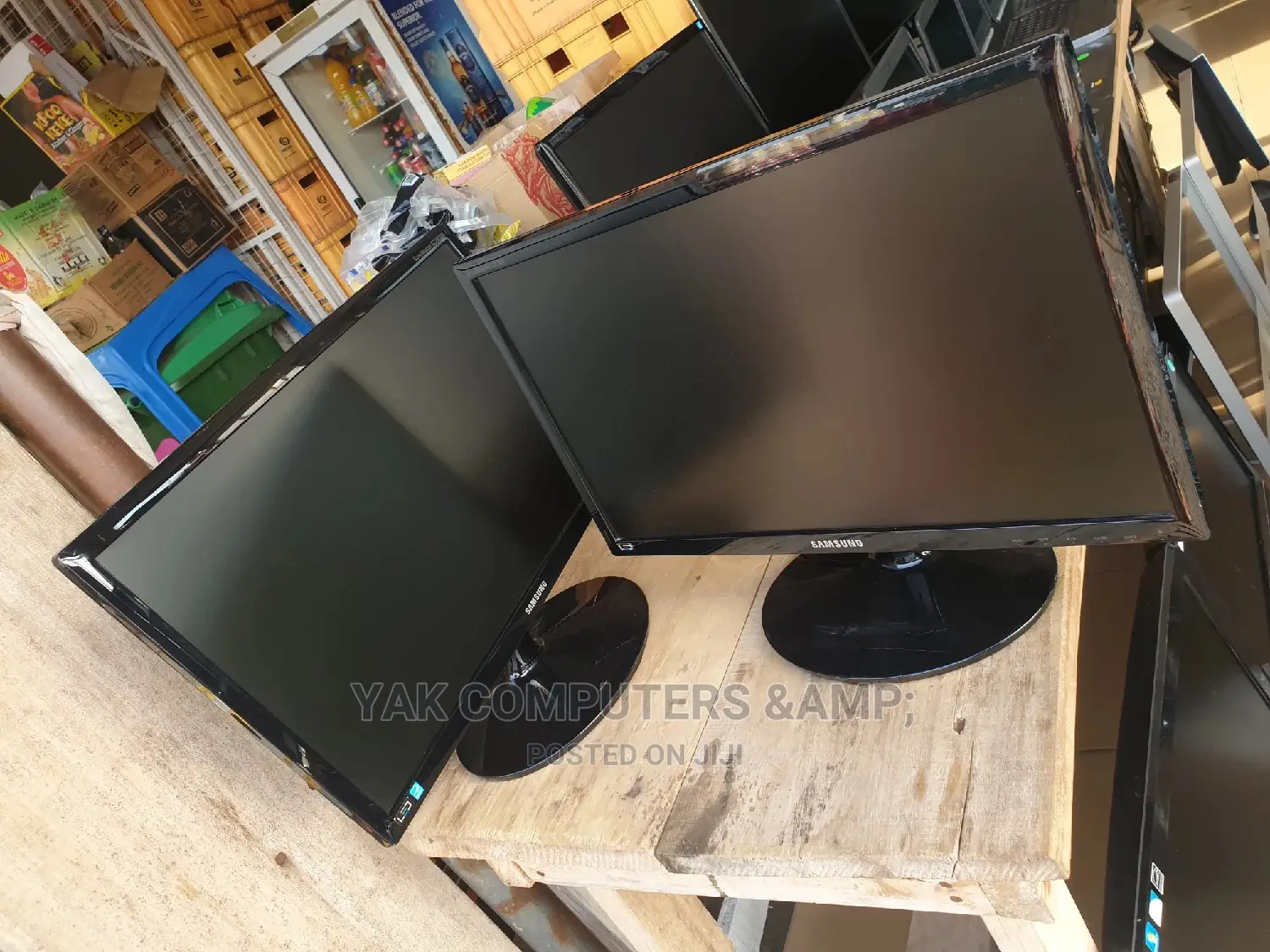 24 Inch Full Hd Led Samsung Monitor With Vga and Dvi
