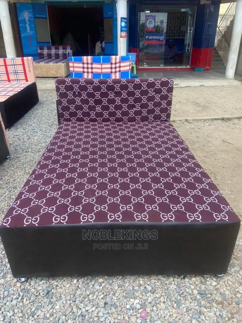 Double Bed With Mattress Inbuilt CMPLT