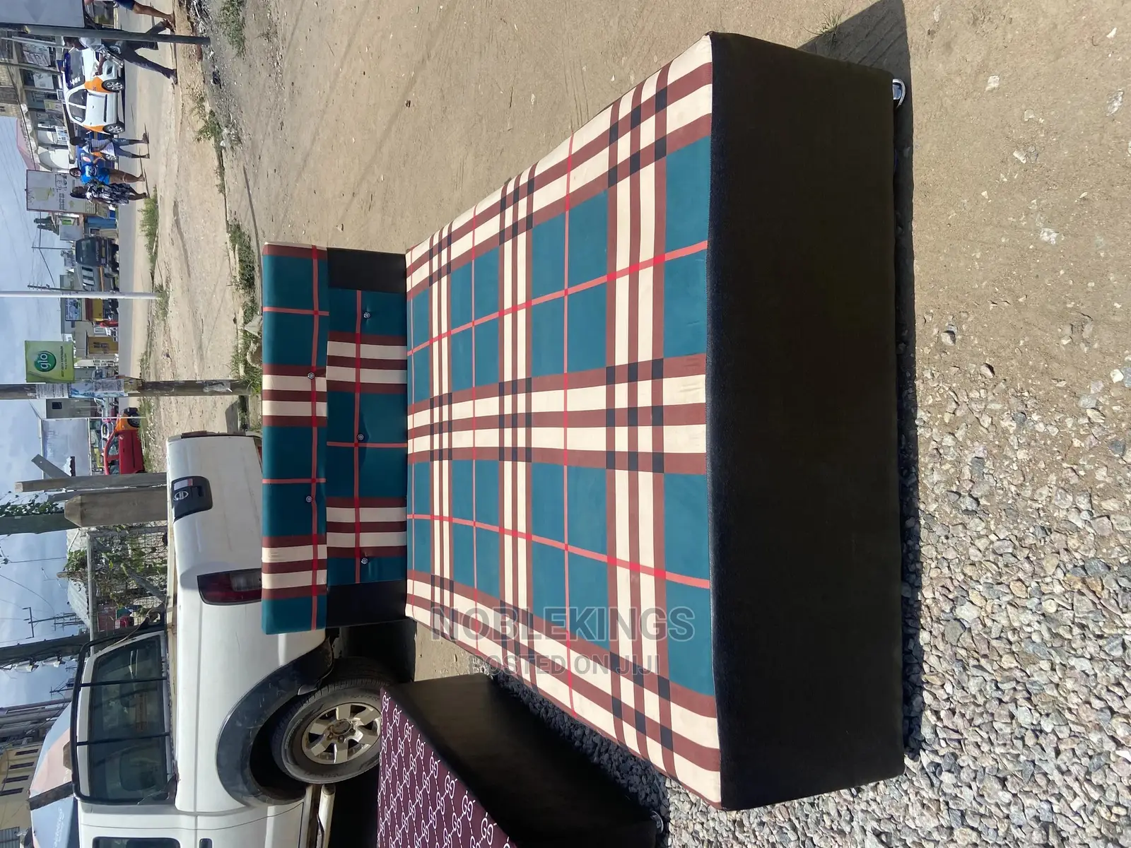 Double Bed With Mattress Inbuilt CMPLT