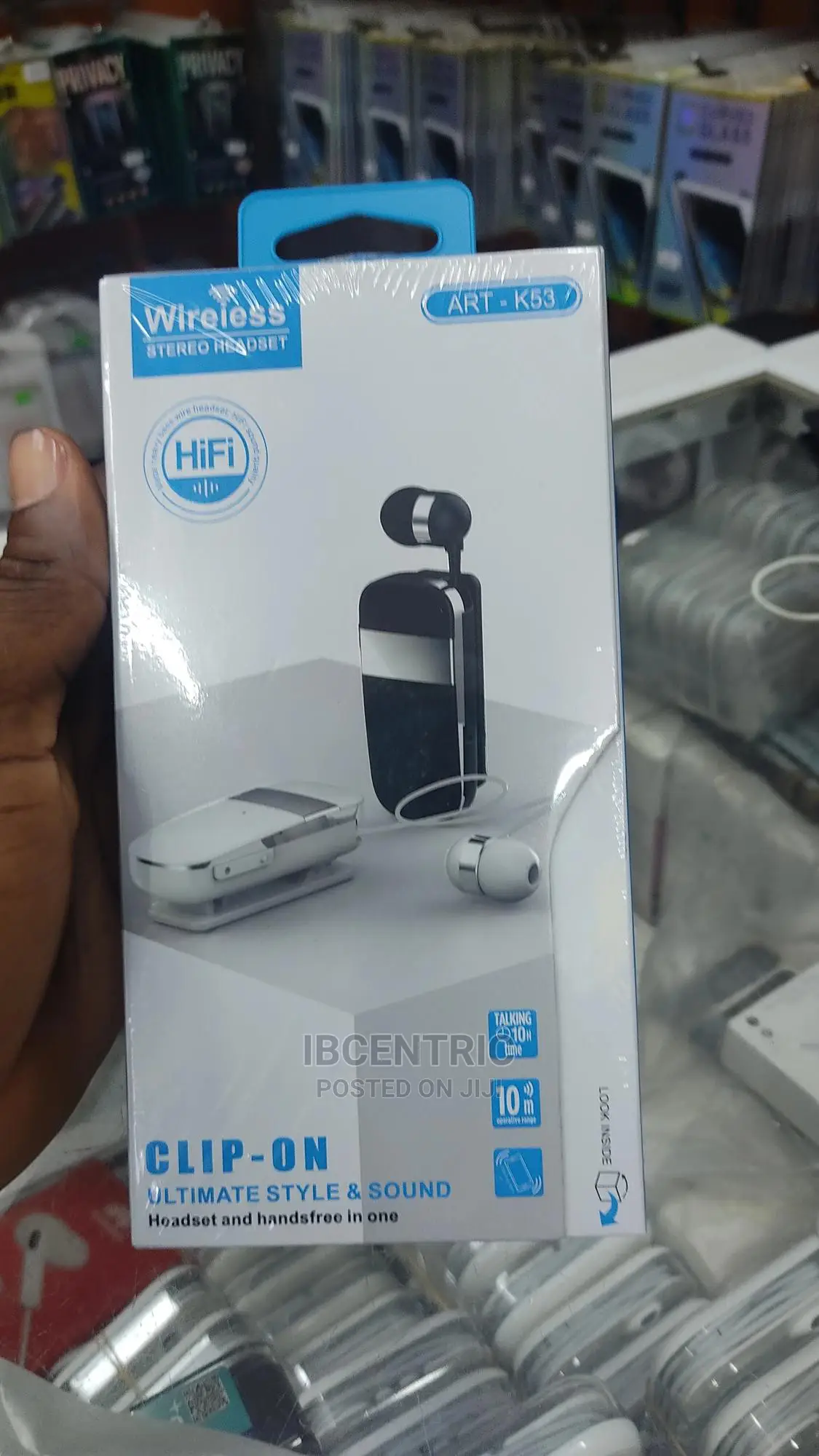 Art K53 Clip on Wireless Headset