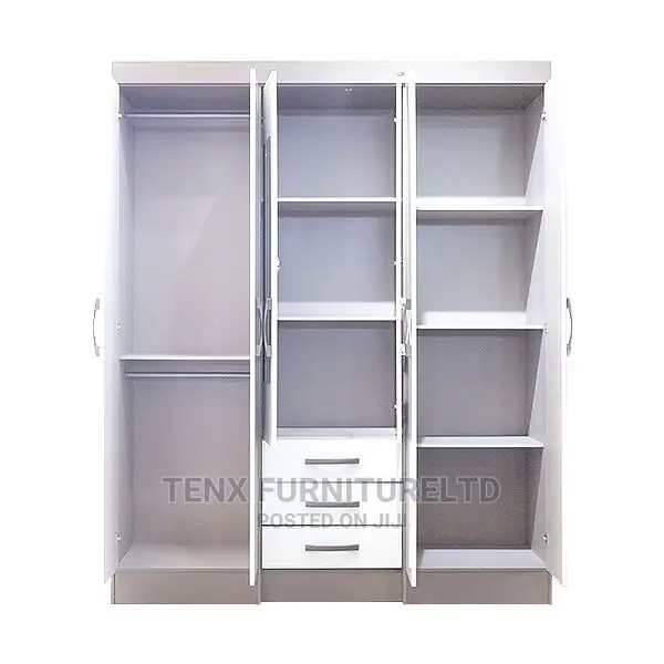 Wardrobe 6doors Off White