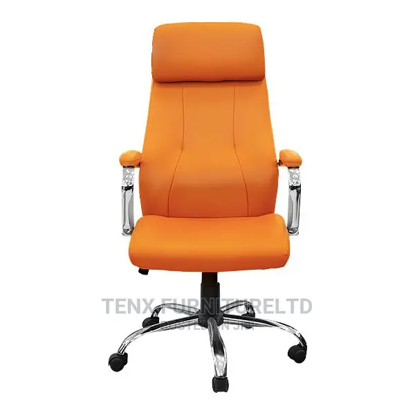 Office Chair (Yellowish-Brown)Tilt Function