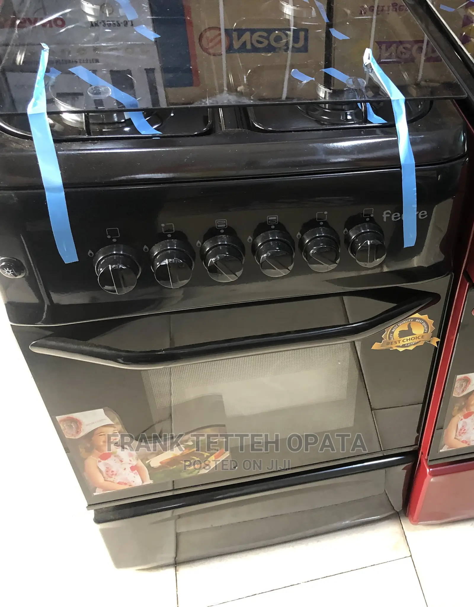 Ferre Stainless Steel 60x60 Oven Grill With Chicken Roaster