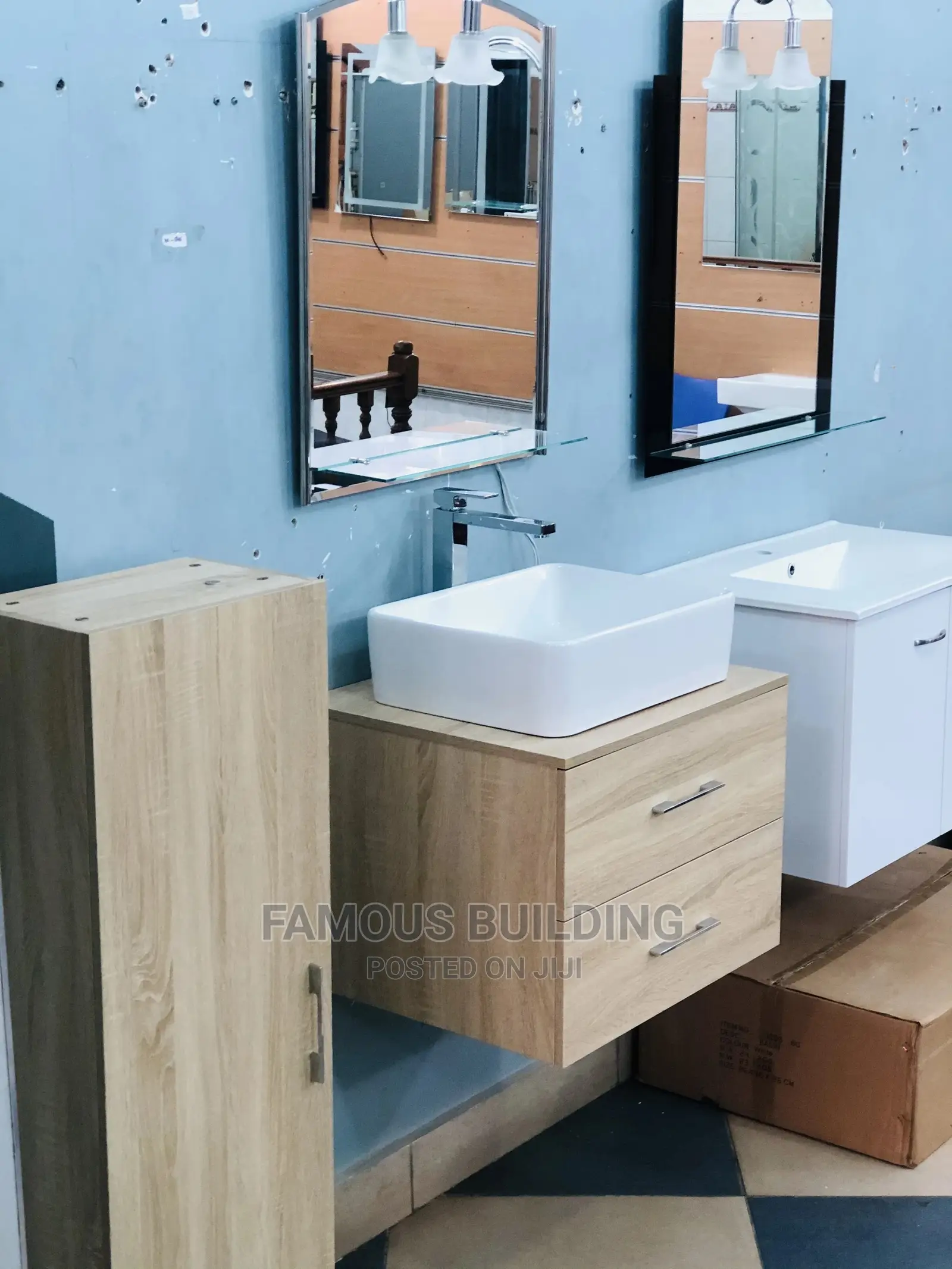 Hand Wash Basin With Cabinet