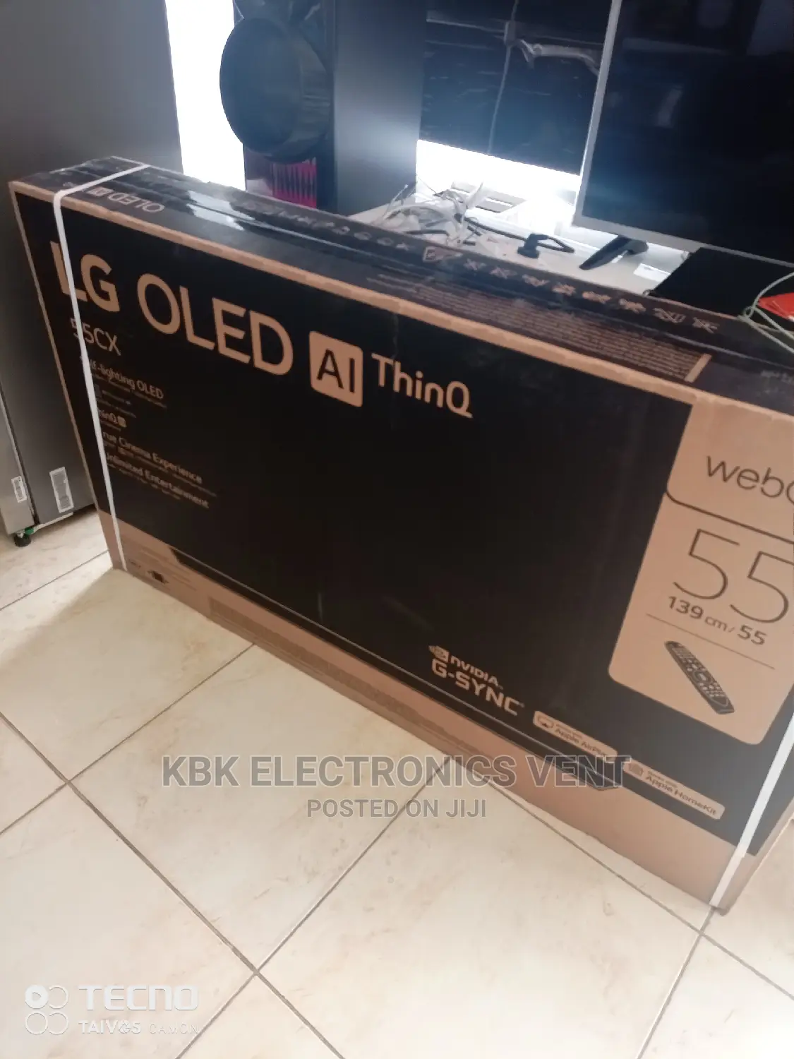 LG 55"(OLED55CS6LA)OLED Smart Satellite Digital Led TV