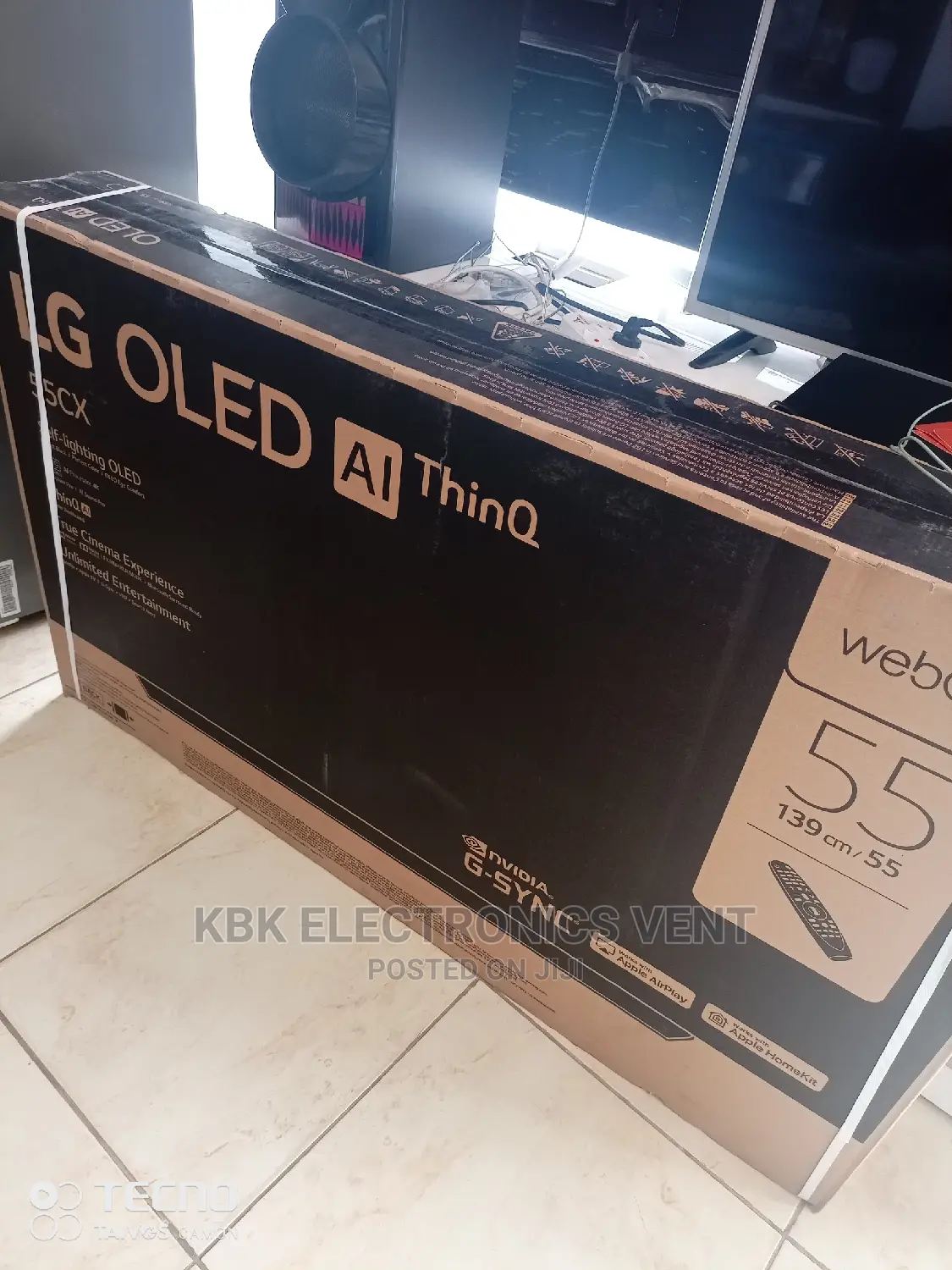 LG 55"(OLED55CS6LA)OLED Smart Satellite Digital Led TV