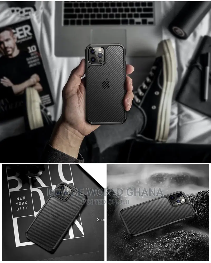 Carbon Translucent Case for iPhone 12promax 12pro 12 12mini