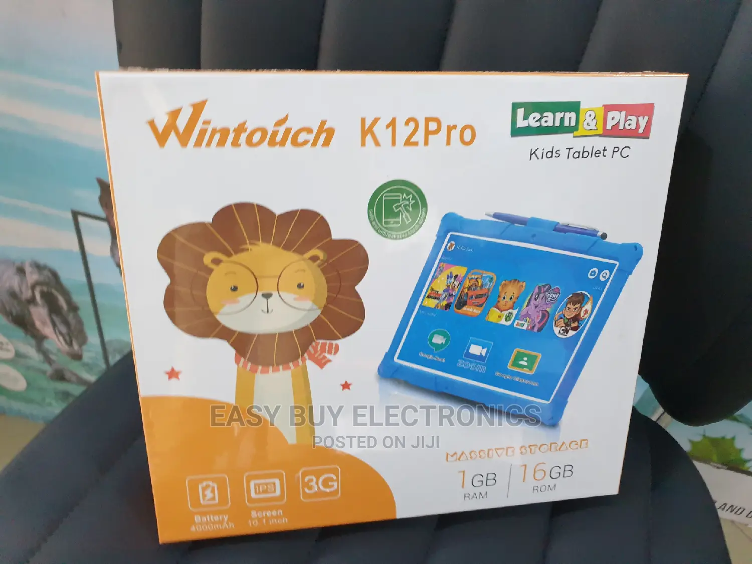 Large Screen 10.1" Kids Educational Tablet