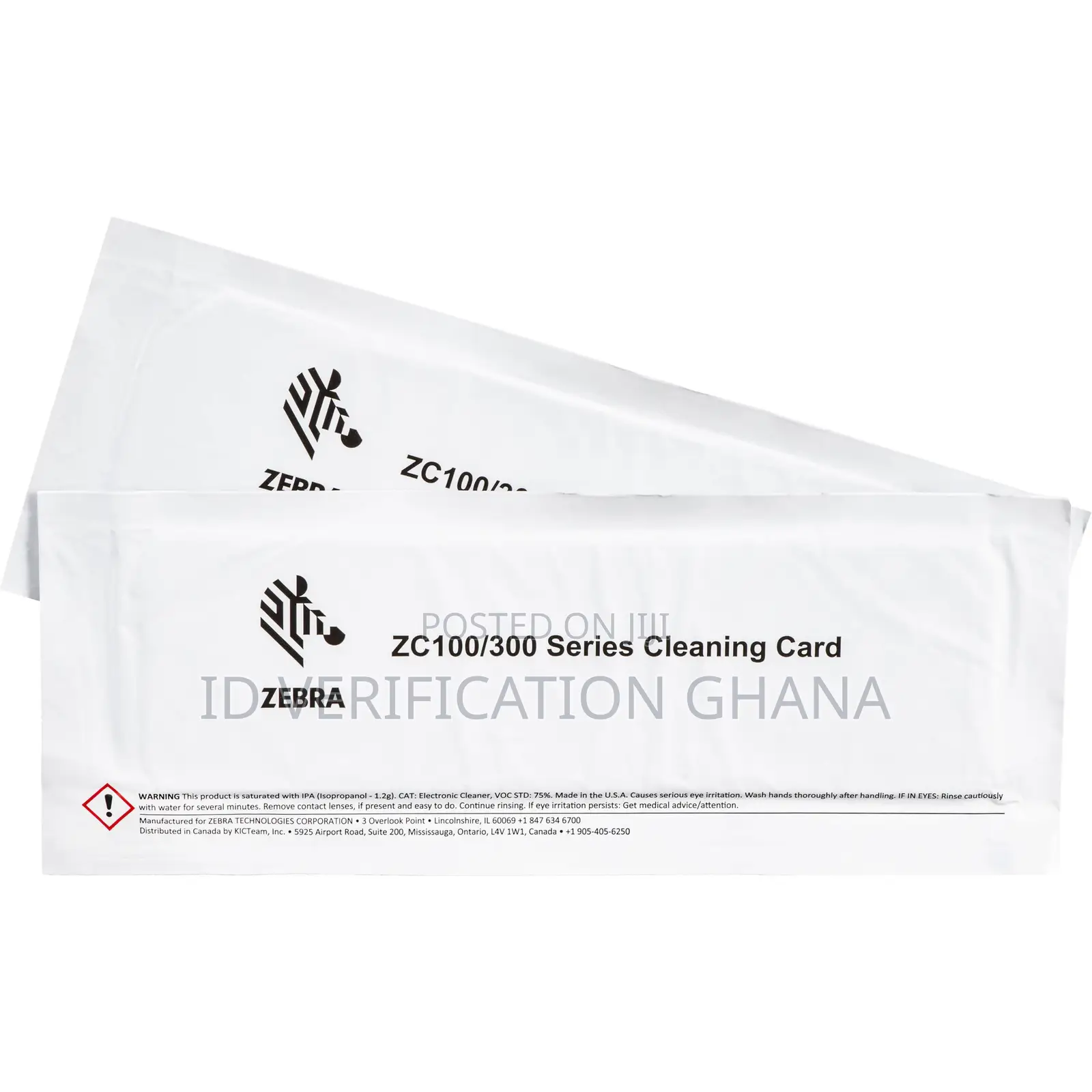 Zebra Zc100/300 Cleaning Kits