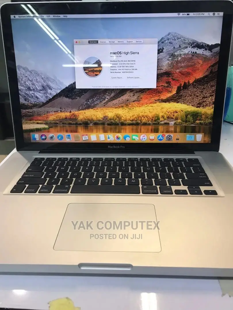 Laptop Apple MacBook Pro 4GB Intel Core I5 HDD 500GB