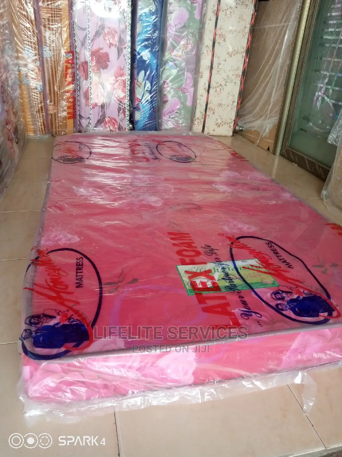 Colourful Mattress- 5" One Half Size