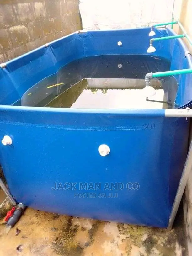 Tarpaulin Fish Tank 5 Feets by 5 Feets
