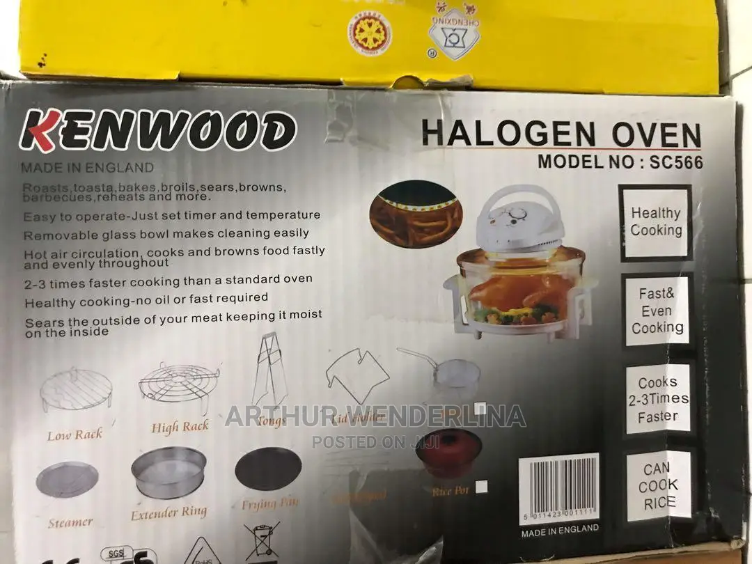 Kenwood Halogen Oven (Electric) 18litres With Accessories