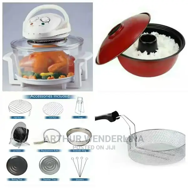 Kenwood Halogen Oven (Electric) 18litres With Accessories