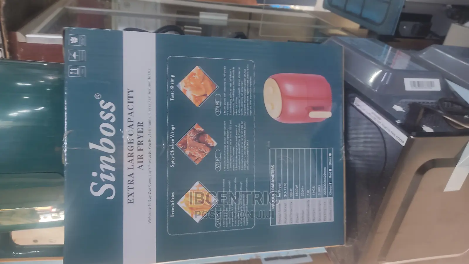 Sinboss 7.8L Air Fryer