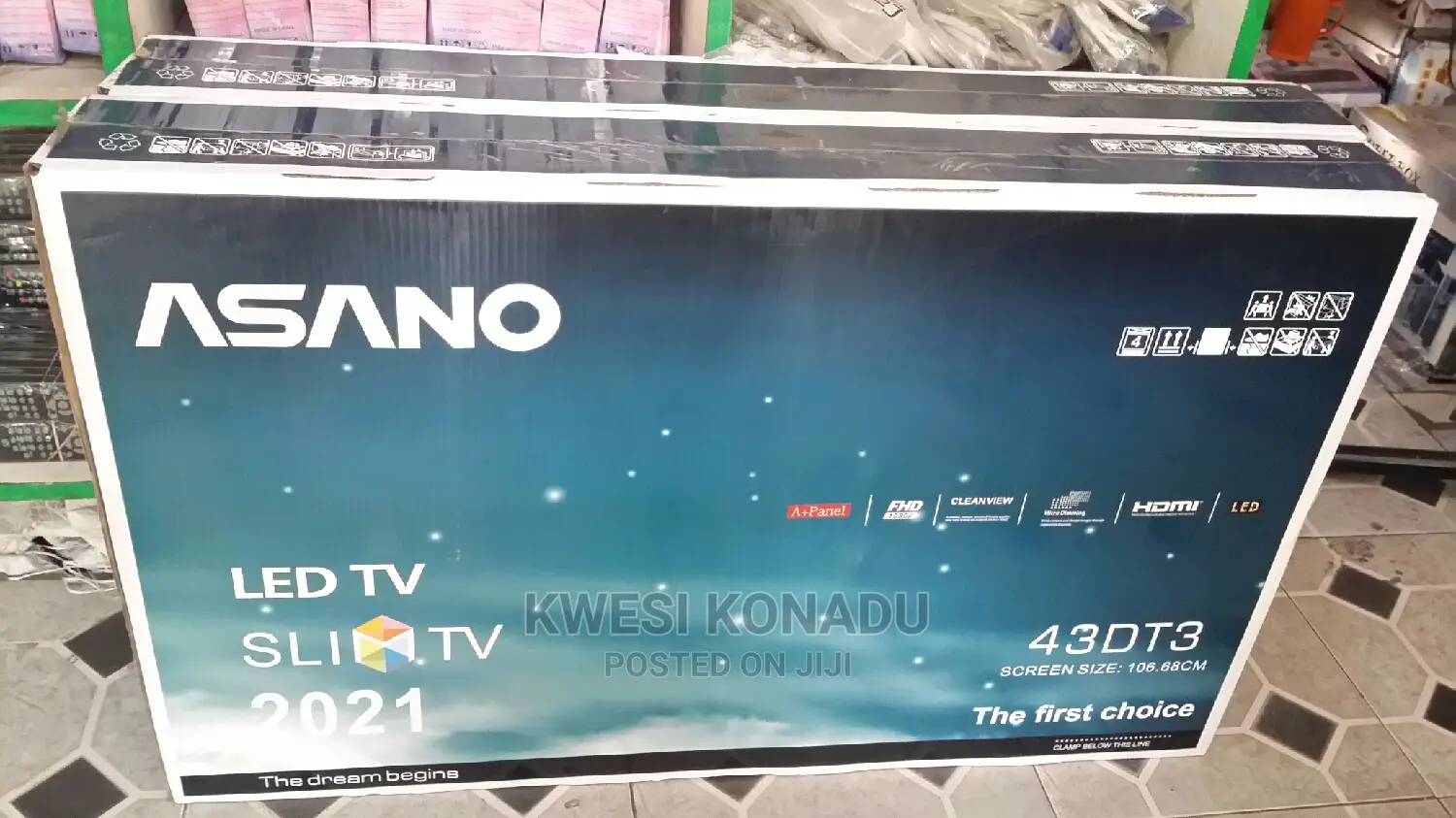 Asano 43 Digital Satellite Television