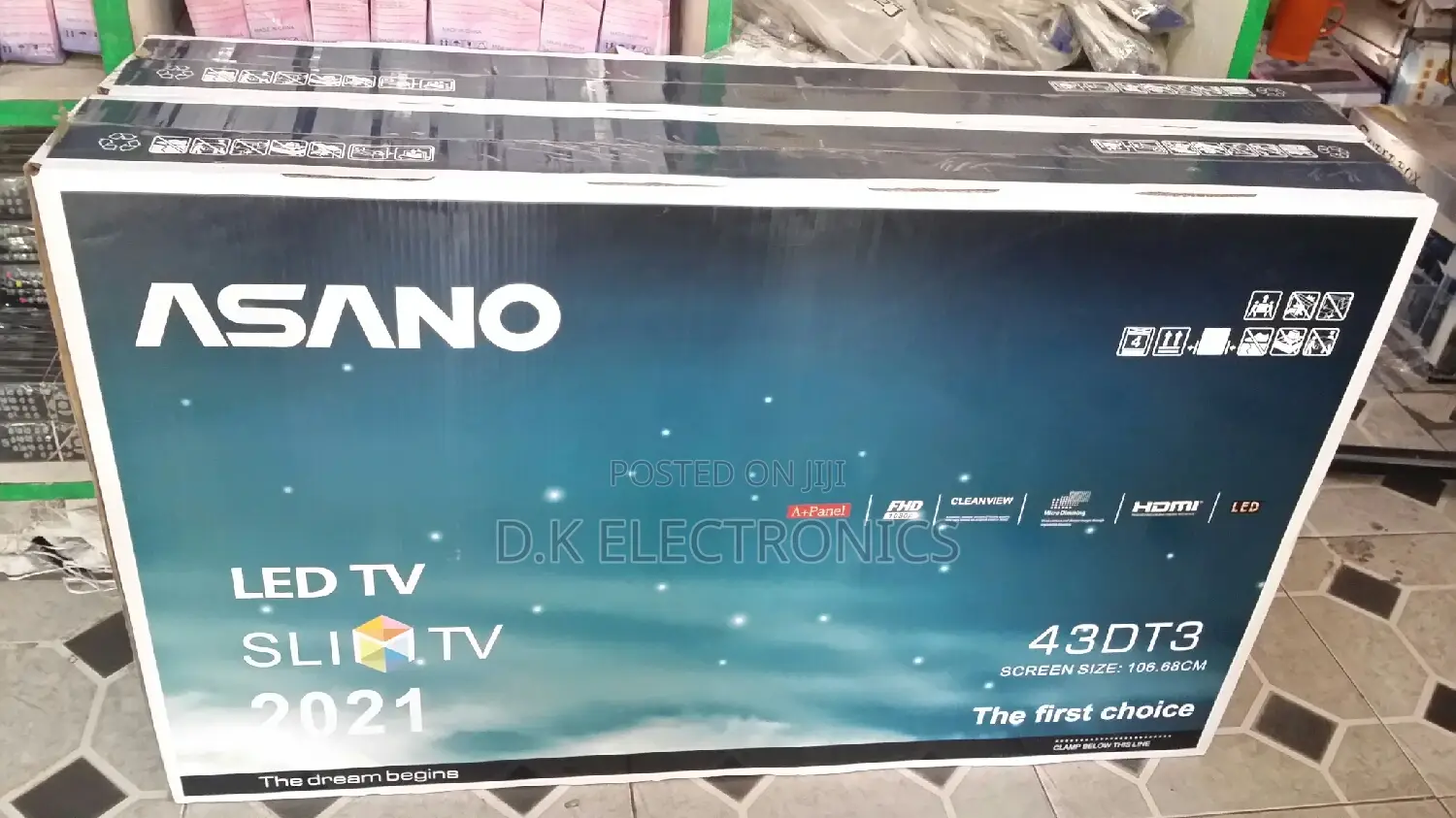 Asano 43 Digital Satellite Television