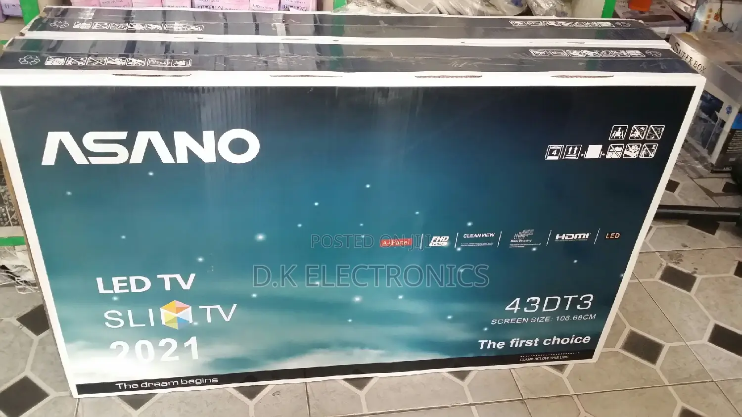Asano 43 Digital Satellite Television