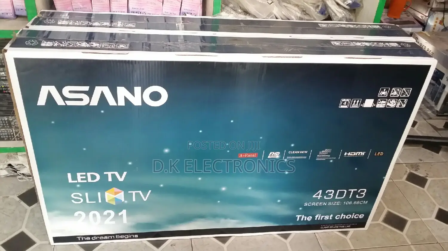Asano 43 Digital Satellite Television