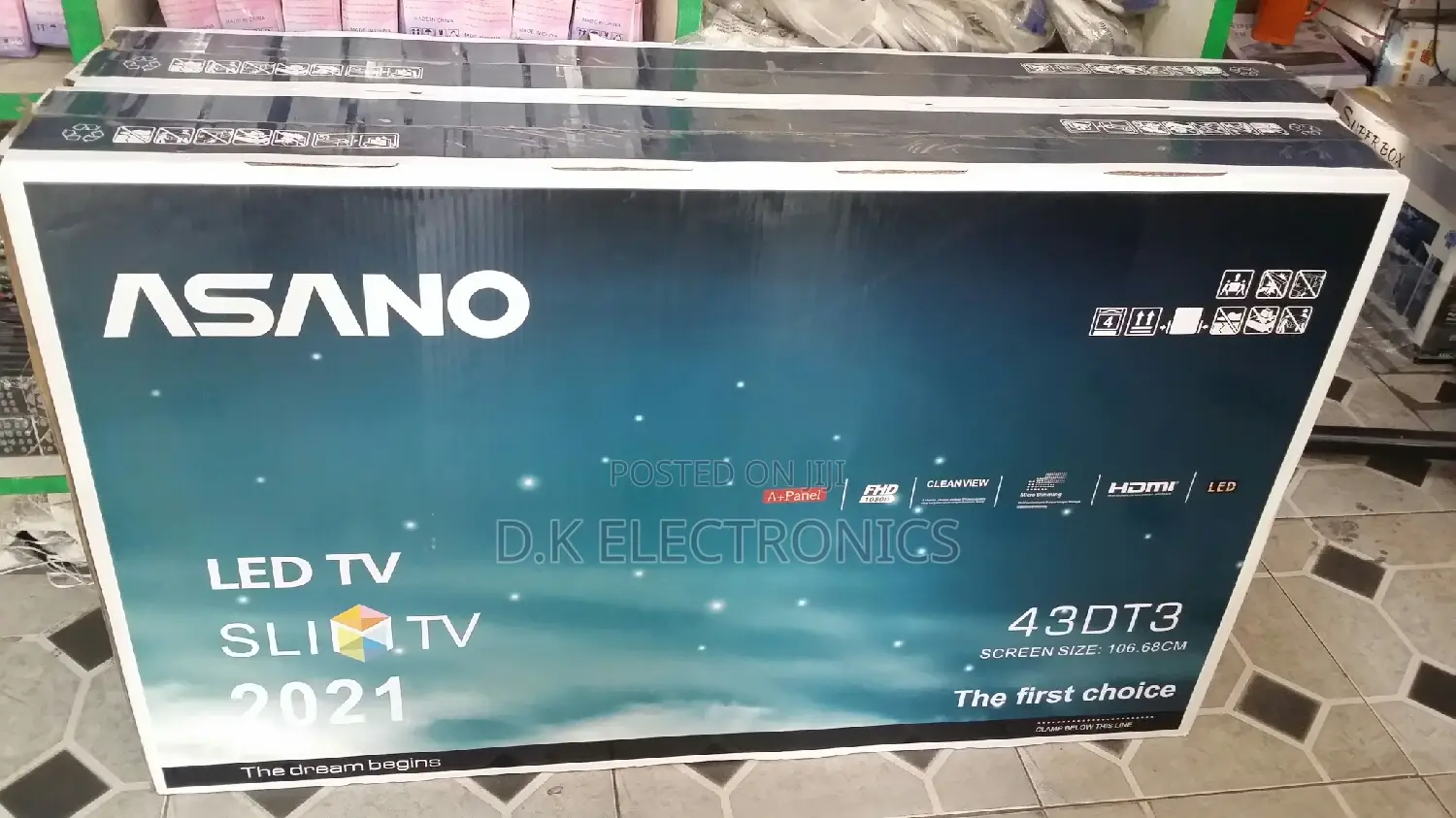 Asano 43 Digital Satellite Television
