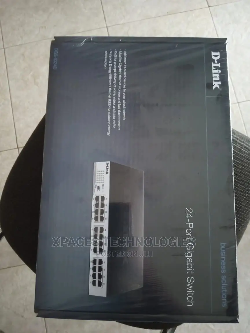 D Link 24-Port Gigabit Unmanaged Desktop Switch
