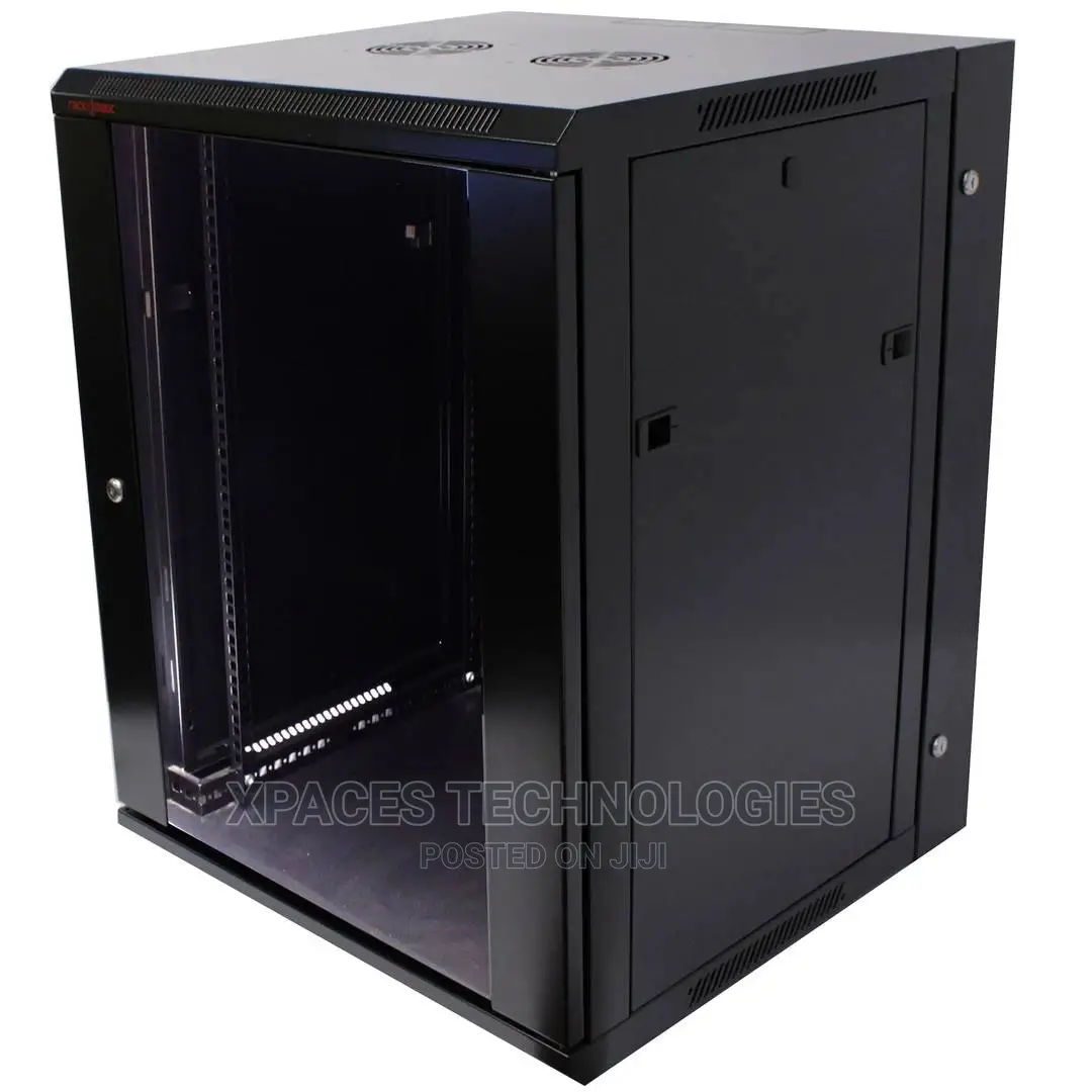 15u Server Rack Network Cabinet 19 Inch 800hx 600w Black