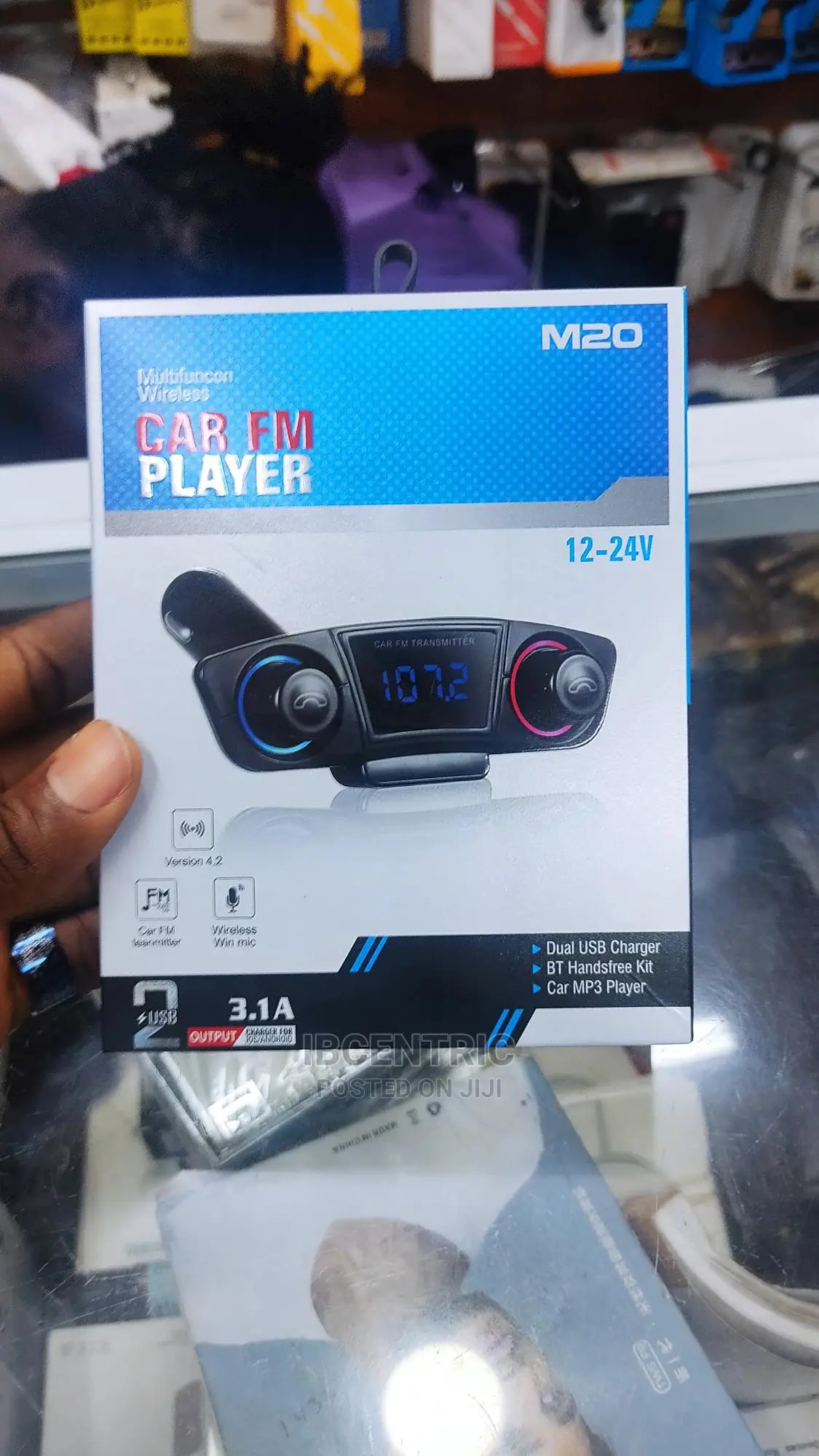 Multifunction Wireless Car FM Player