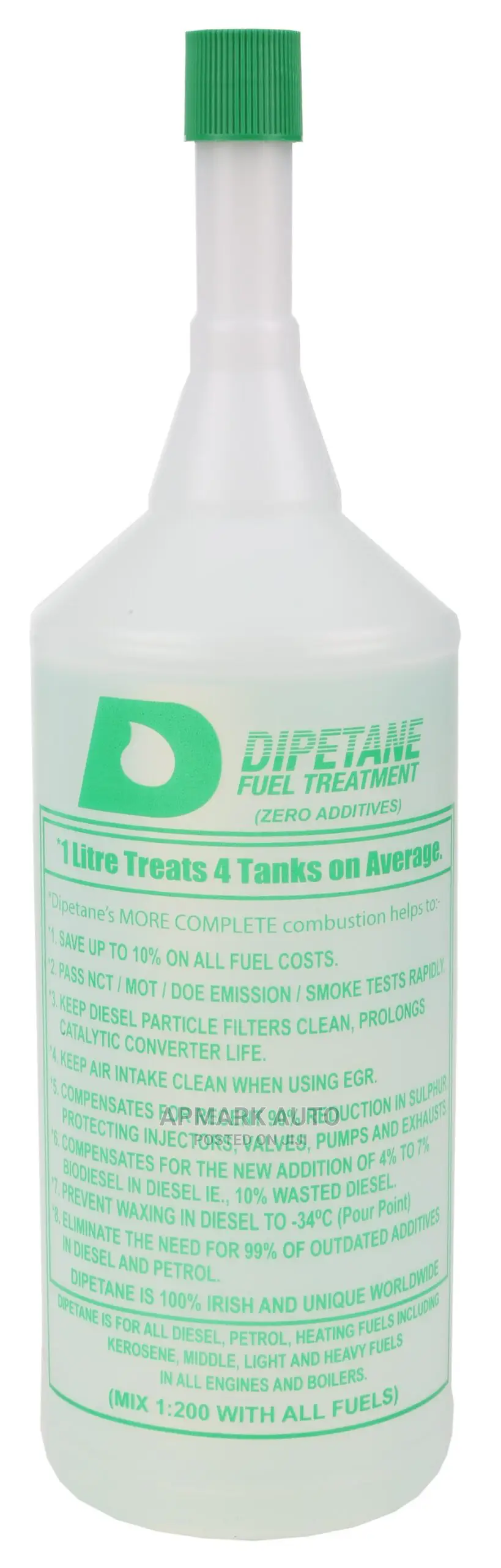 Dipetane Diesel Particulate Filter DPF Cleaner All Cars