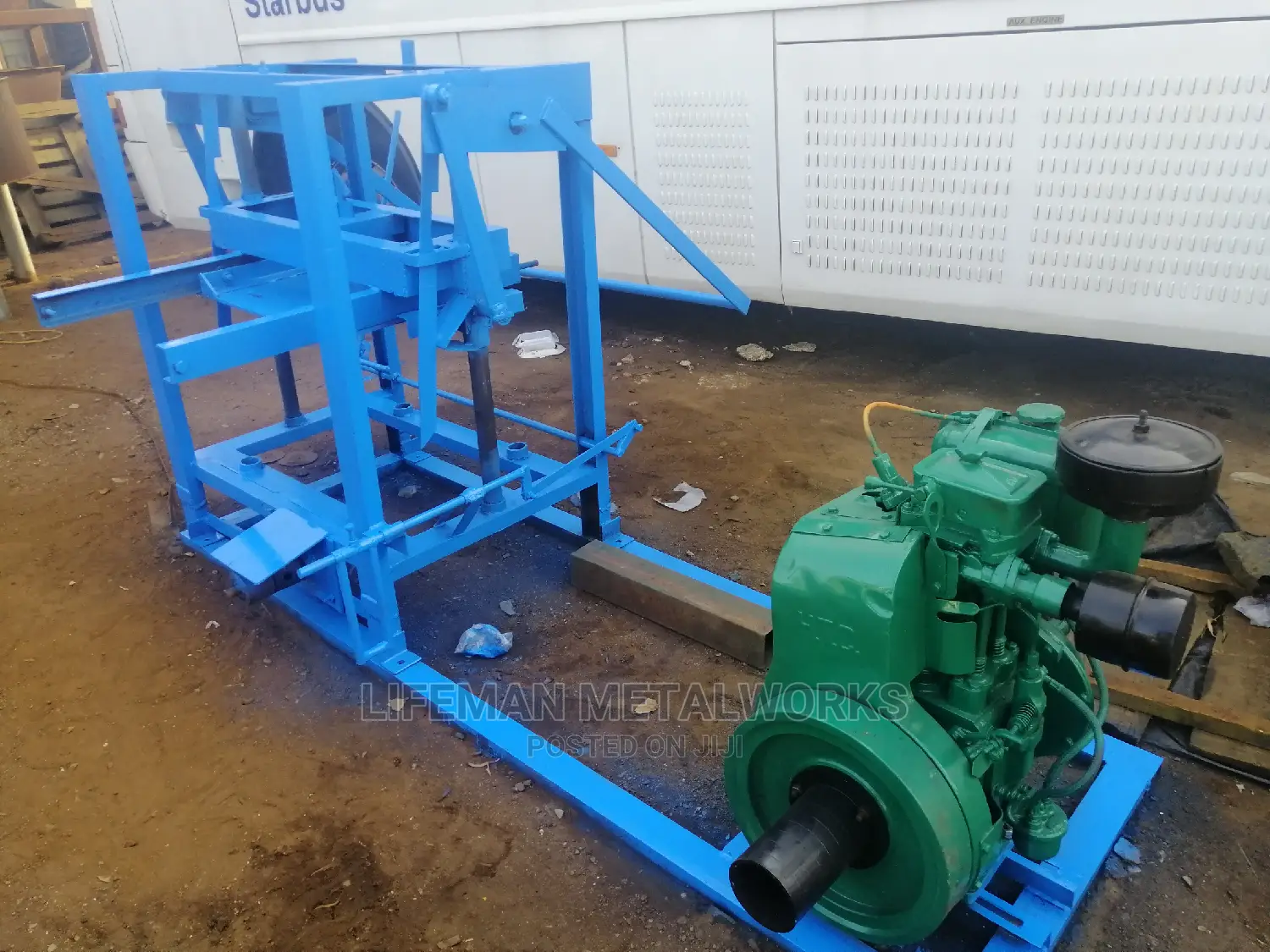 4 in 1 Block Machine With Diseal Engine