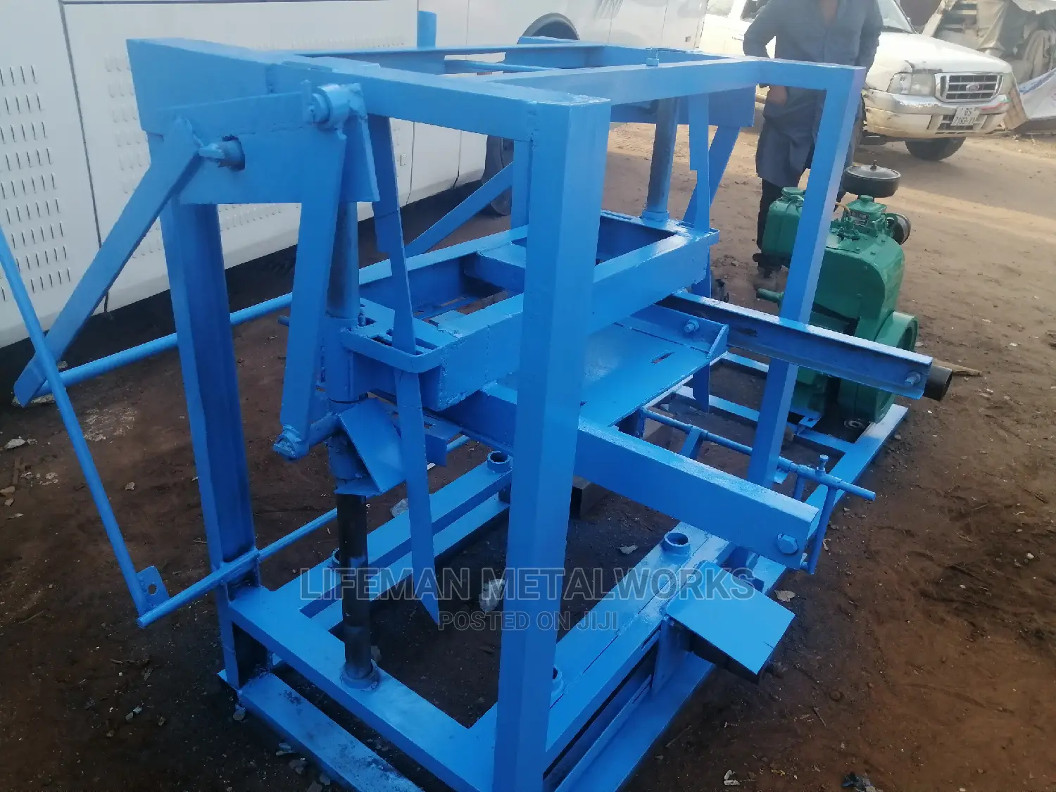4 in 1 Block Machine With Diseal Engine