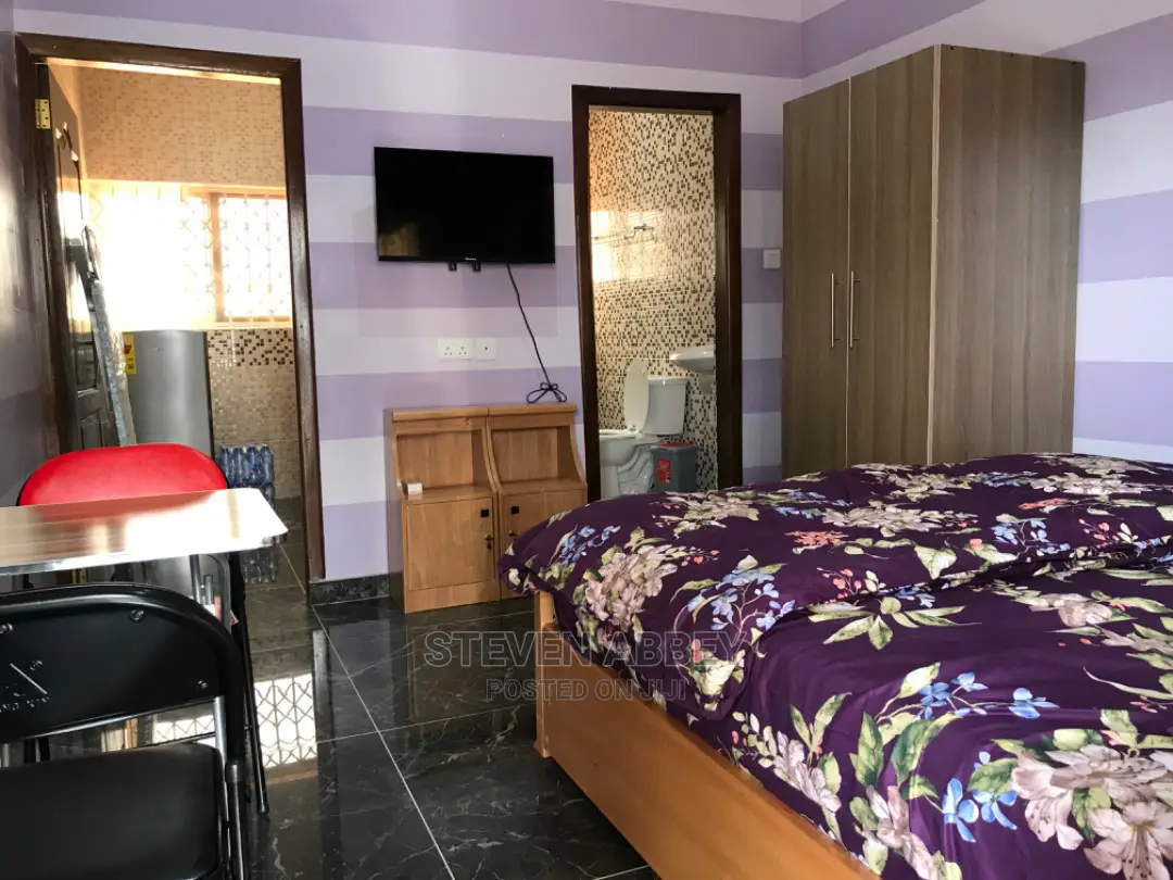 Furnished 1bdrm Bedsitter in Adom Agency, Teshie for Rent