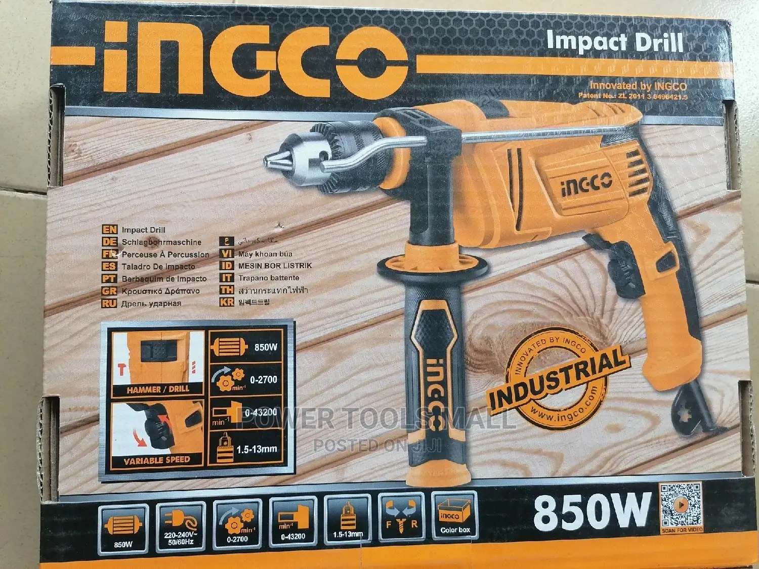 ID8508 (Impact Drill 850w)